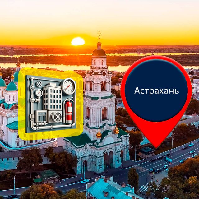 Пожаротушение в Астрахани