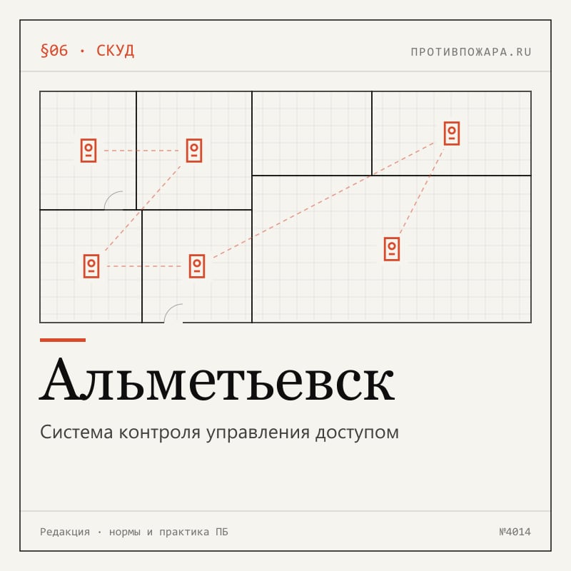 Система контроля управления доступом в Альметьевске