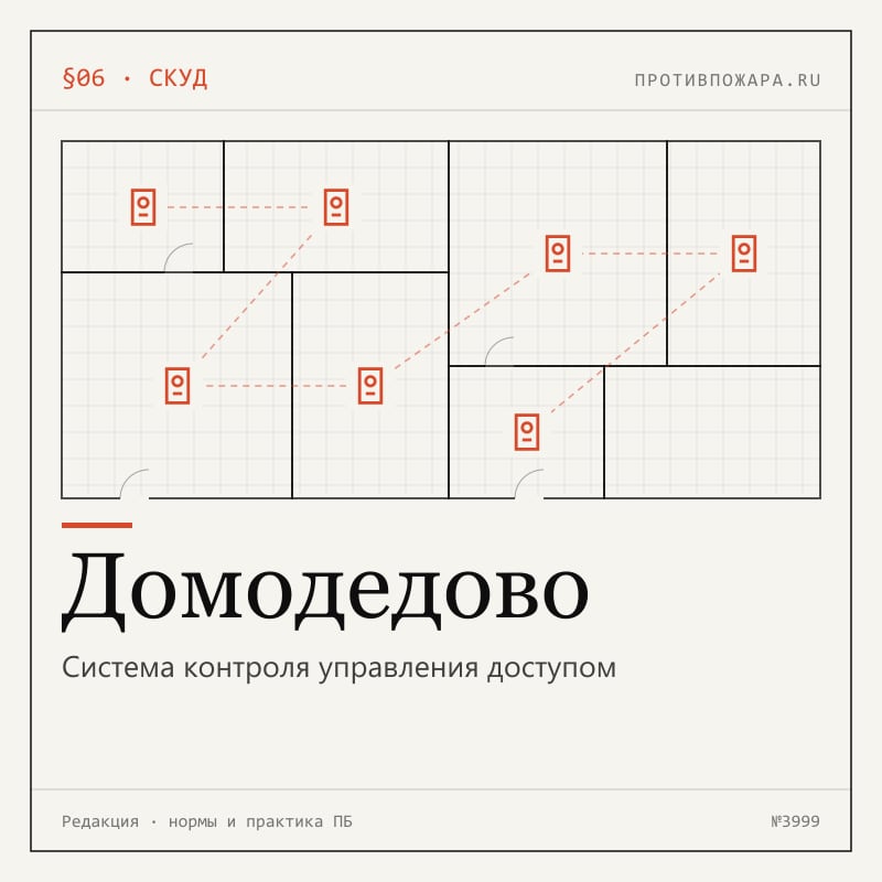 Система контроля управления доступом в Домодедово