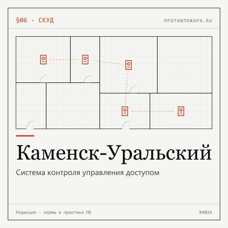 Система контроля управления доступом в Каменск-Уральском