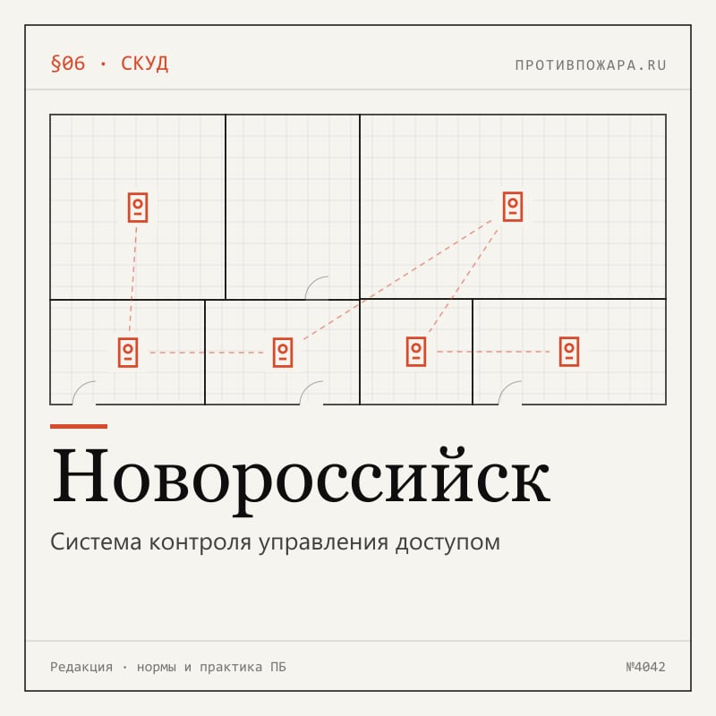Система контроля управления доступом в Новороссийске