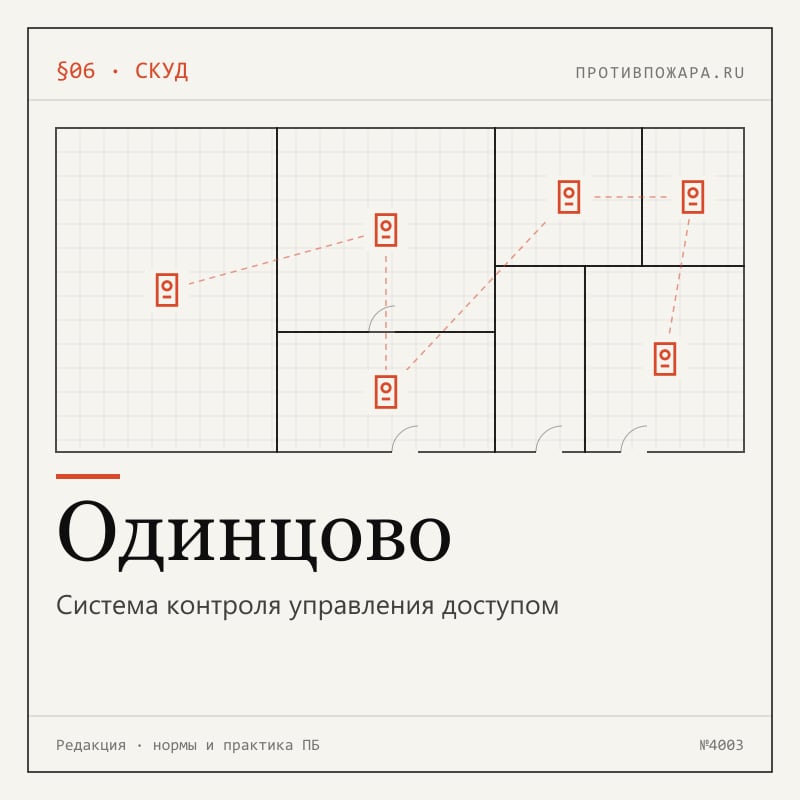 Система контроля управления доступом в Одинцово