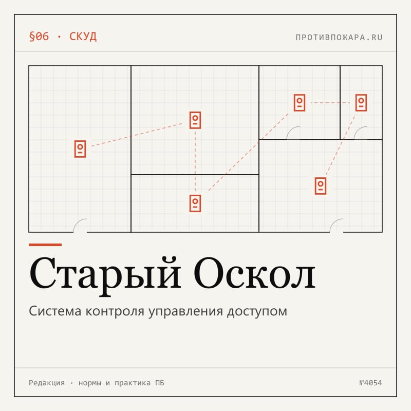 Система контроля управления доступом в Старом Осколе