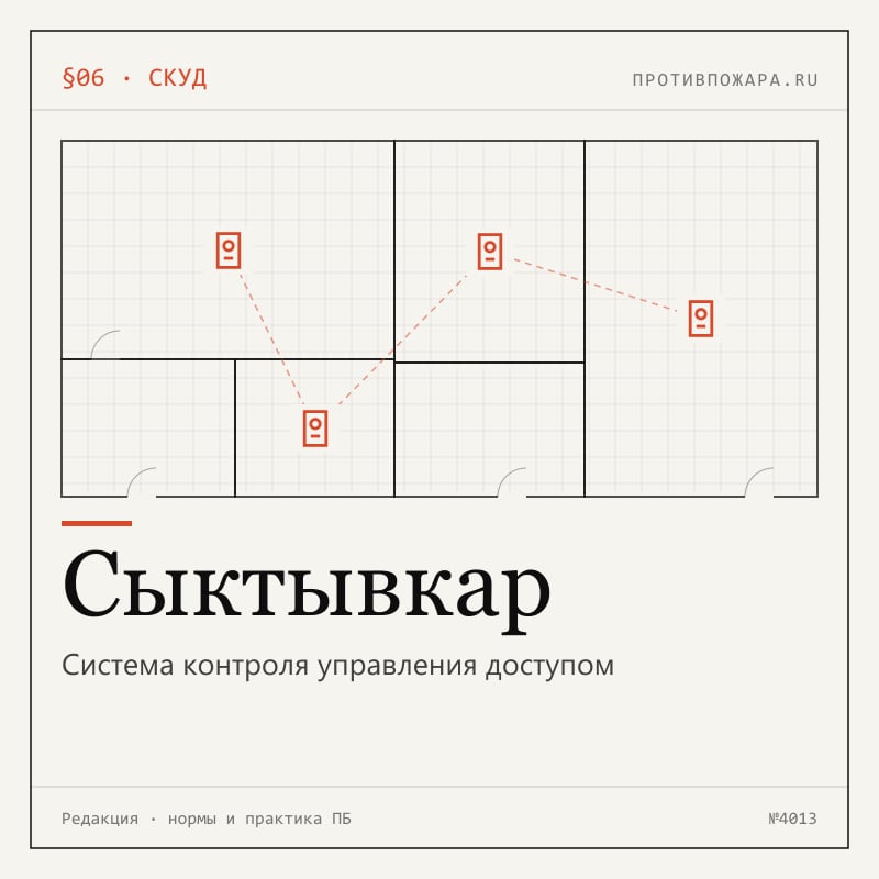 Система контроля управления доступом в Сыктывкаре