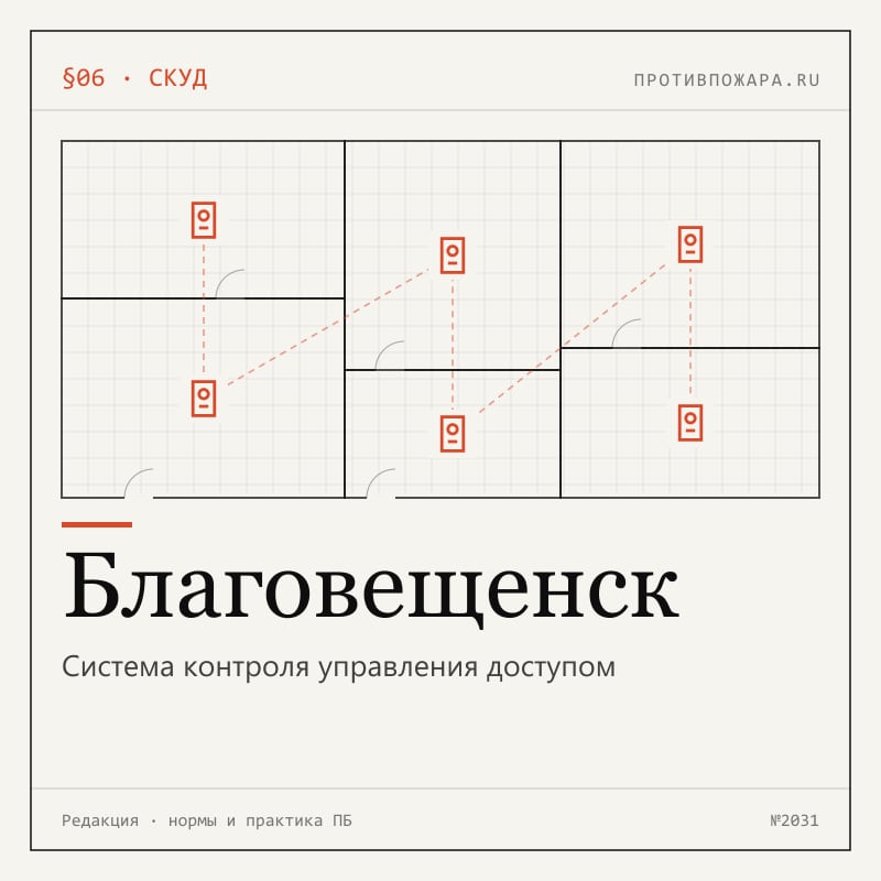 Система контроля управления доступом в Благовещенске