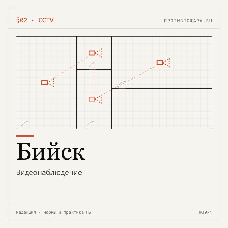 Видеонаблюдение в Бийске