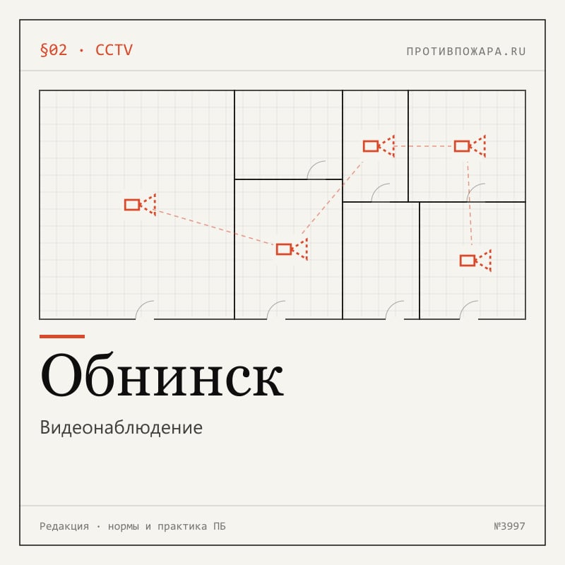 Видеонаблюдение в Обнинске