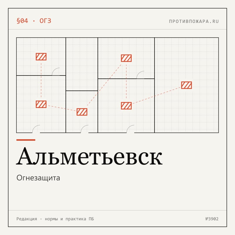 Огнезащита в Альметьевске