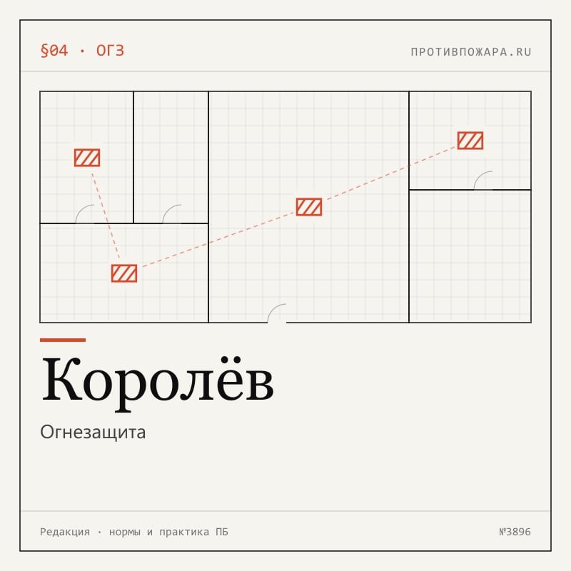 Огнезащита в Королёве