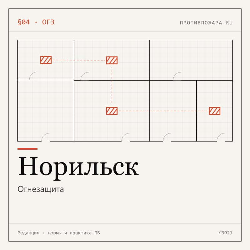 Огнезащита в Норильске