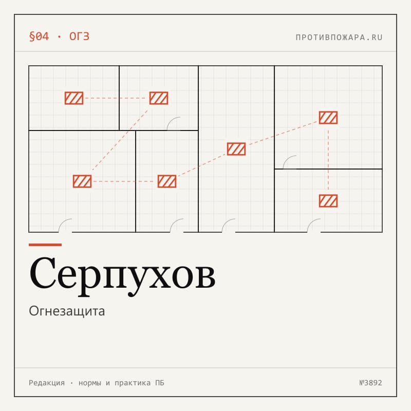 Огнезащита в Серпухове