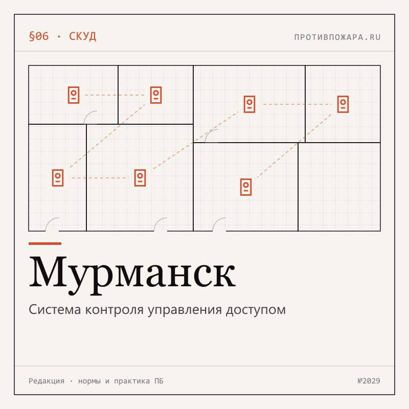 Система контроля управления доступом в Мурманске