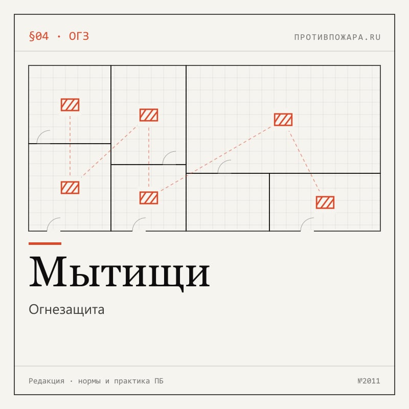 Огнезащита в Мытищах