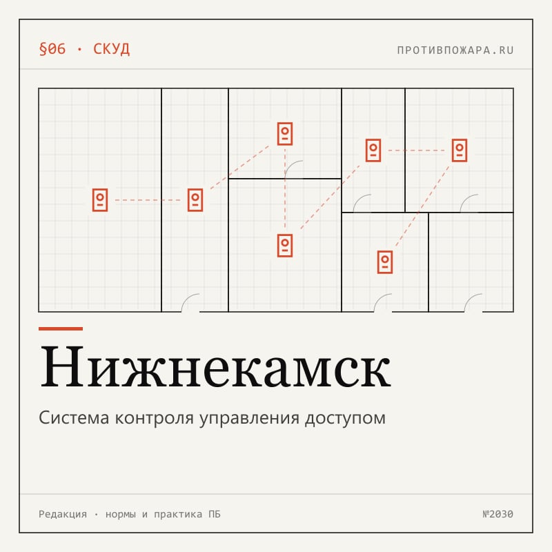 Система контроля управления доступом в Нижнекамске