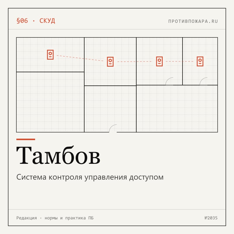 Система контроля управления доступом в Тамбове