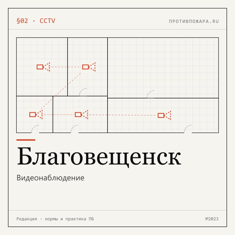 Видеонаблюдение в Благовещенске